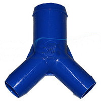 Тройник пластмассовый, молокопровода, У-образный, АДС 00.00.038, БЕЛАРУСЬ