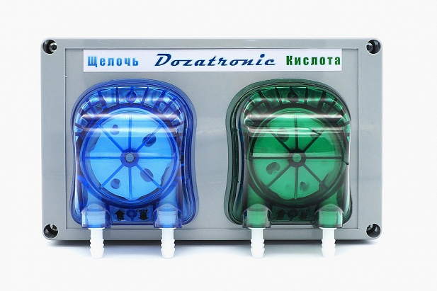 Дозатор моющих средств с двумя насосами по 350 мл/мин для танков