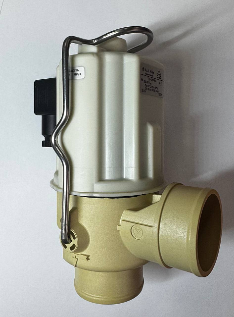 530153 Сливной клапан Auk Mueller  DN40 220B н/о патрубок/патрубок