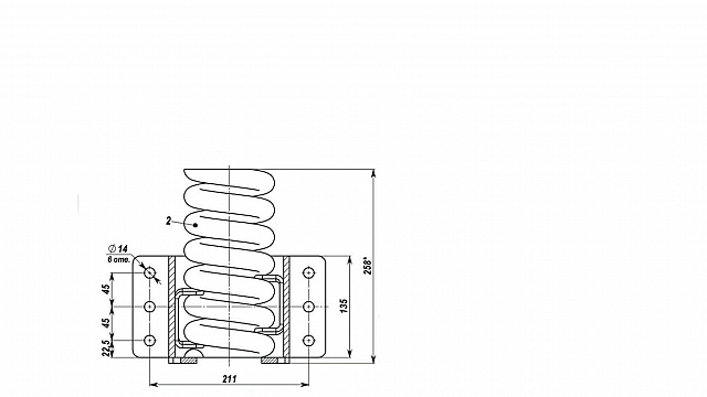 Отбойник для навозоудаления