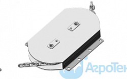 Сдвоенный поворотный ролик