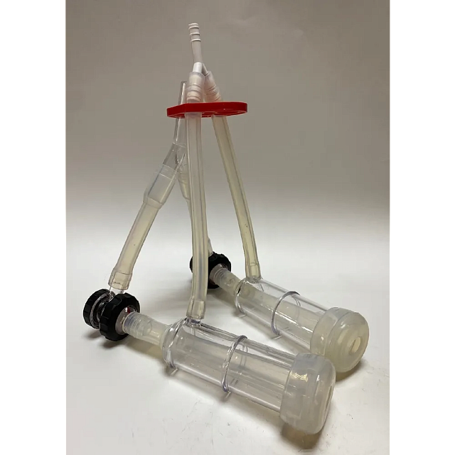 Ведро 25 л в комплекте с доильной аппаратурой для коз 2PS