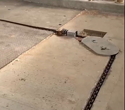 Сдвоенный поворотный ролик