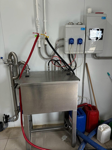 Автомат промывки доильного зала АТ