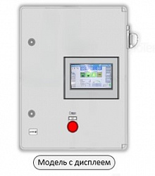 Пульт управления системой навозоудаления  с ДИСПЛЕЕМ и ЧАСТОТНЫМ ПРЕОБРАЗОВАТЕЛМ