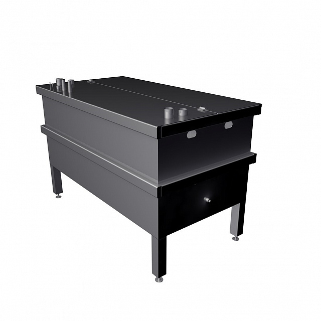 Ванна промывки доильных систем, V=600 л 